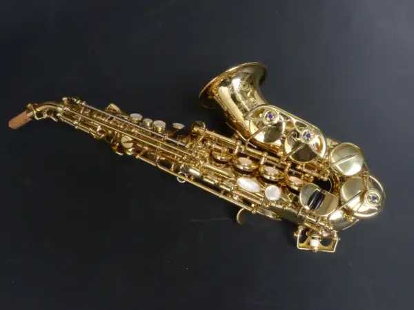 ジャ・ジンフォン Sopran Saxofon Yanagisawa WO10 gebogen – Blashaus